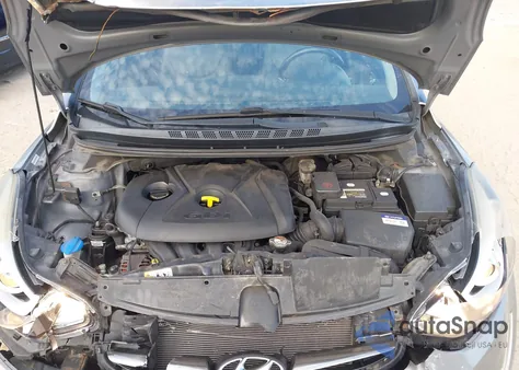 2014 Hyundai Elantra Sport из США, поврежденный, VIN KMHDH4AH5EU156004